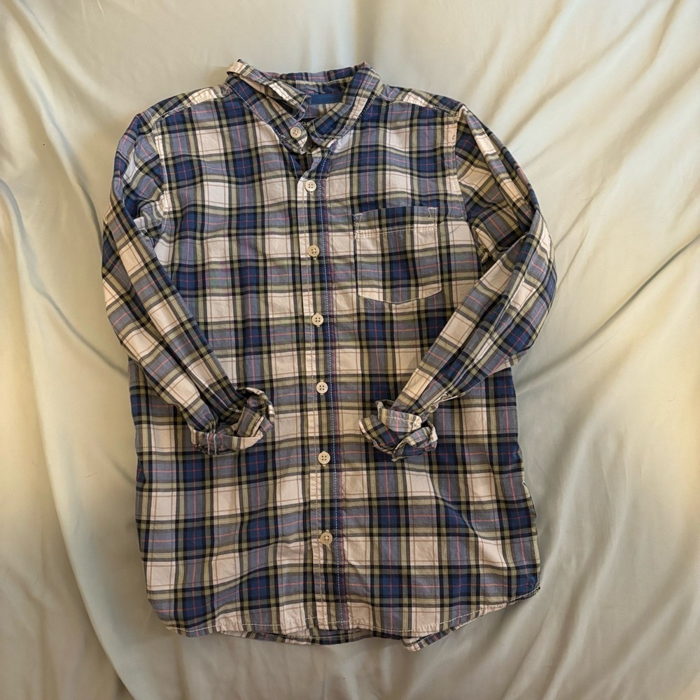 Boys OshKosh Plaid Button Down